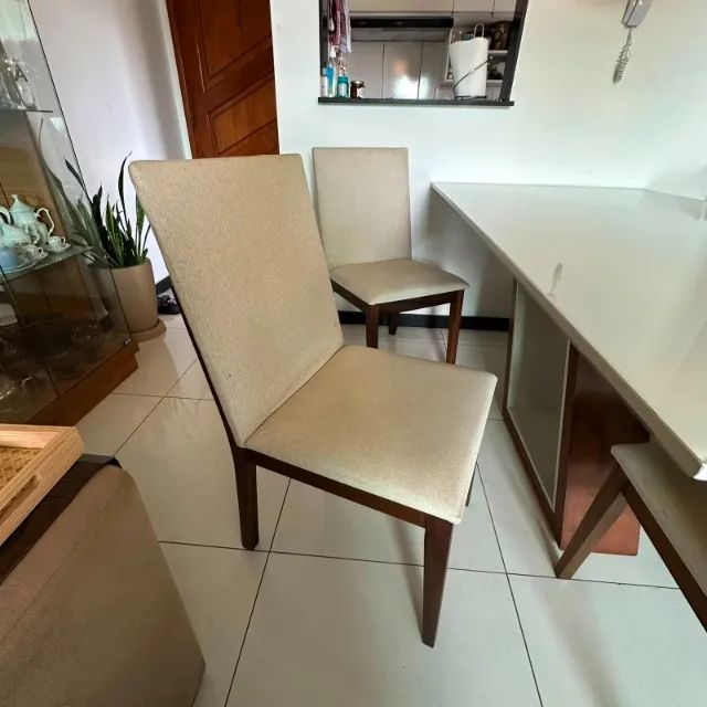 Mesa de jantar com cadeiras - Foto 3