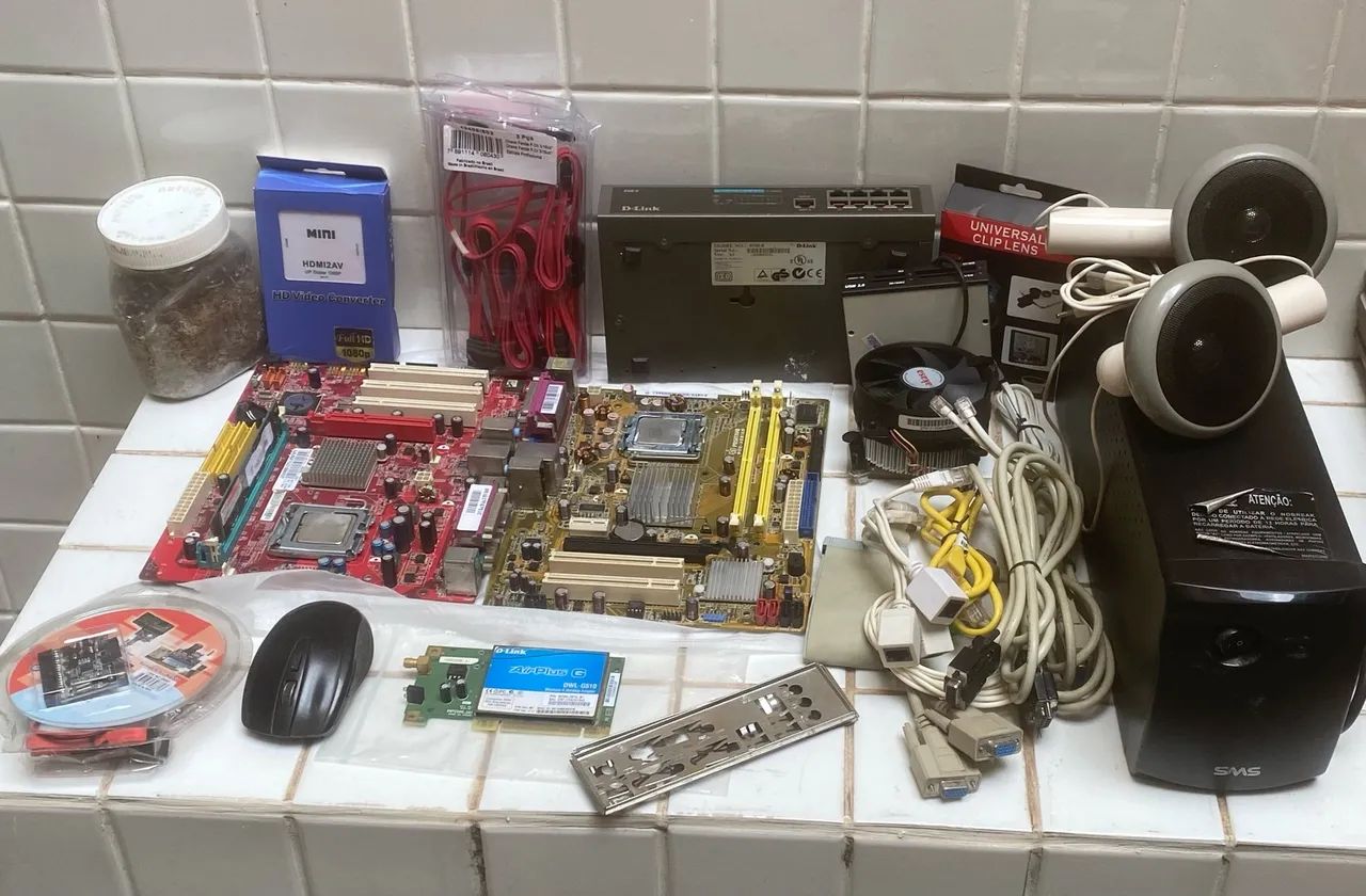 Peças de Informática, No Break Placa mãe  - Foto 3