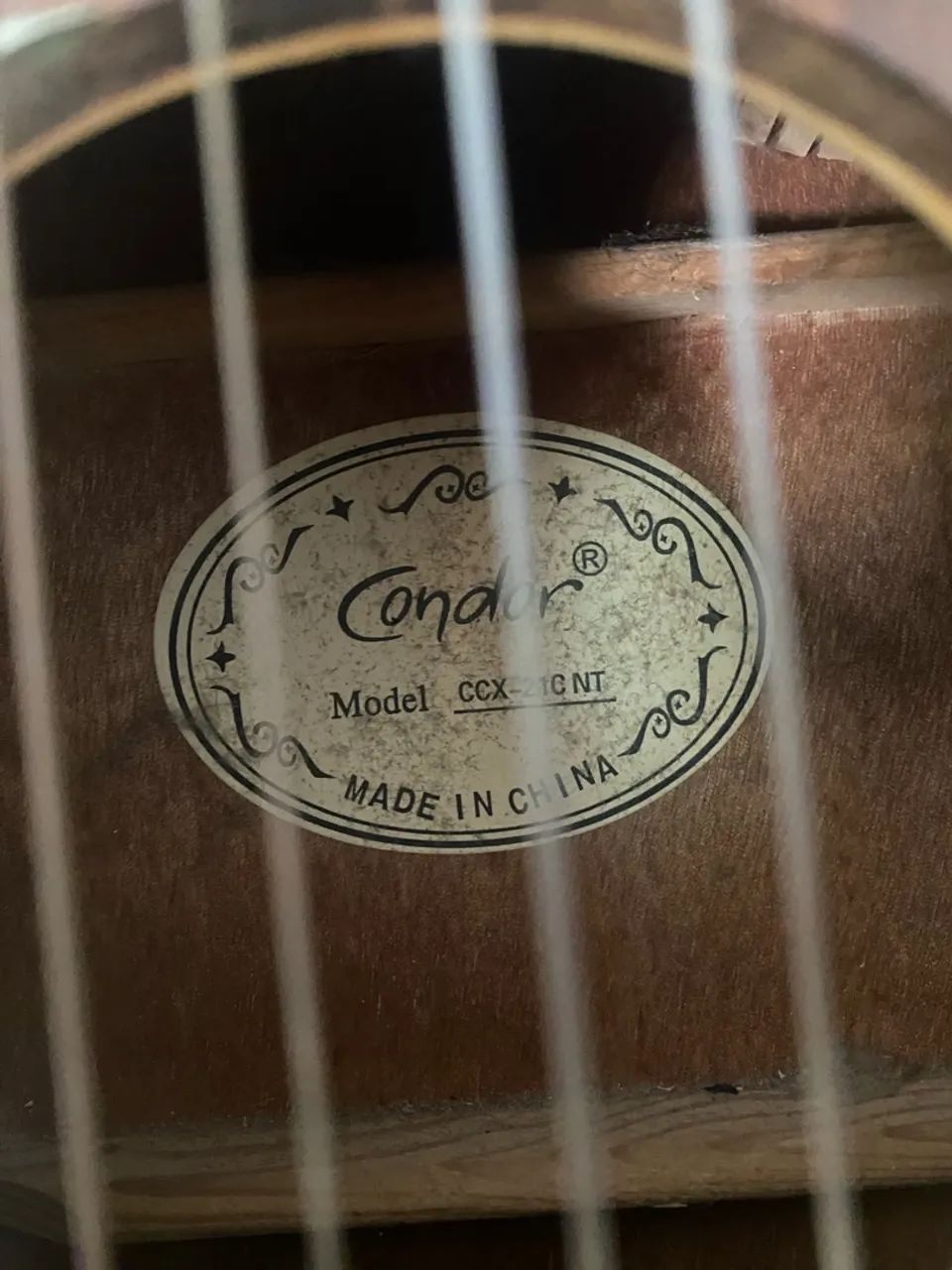 Vendo Violão Condor elétrico  - Foto 2