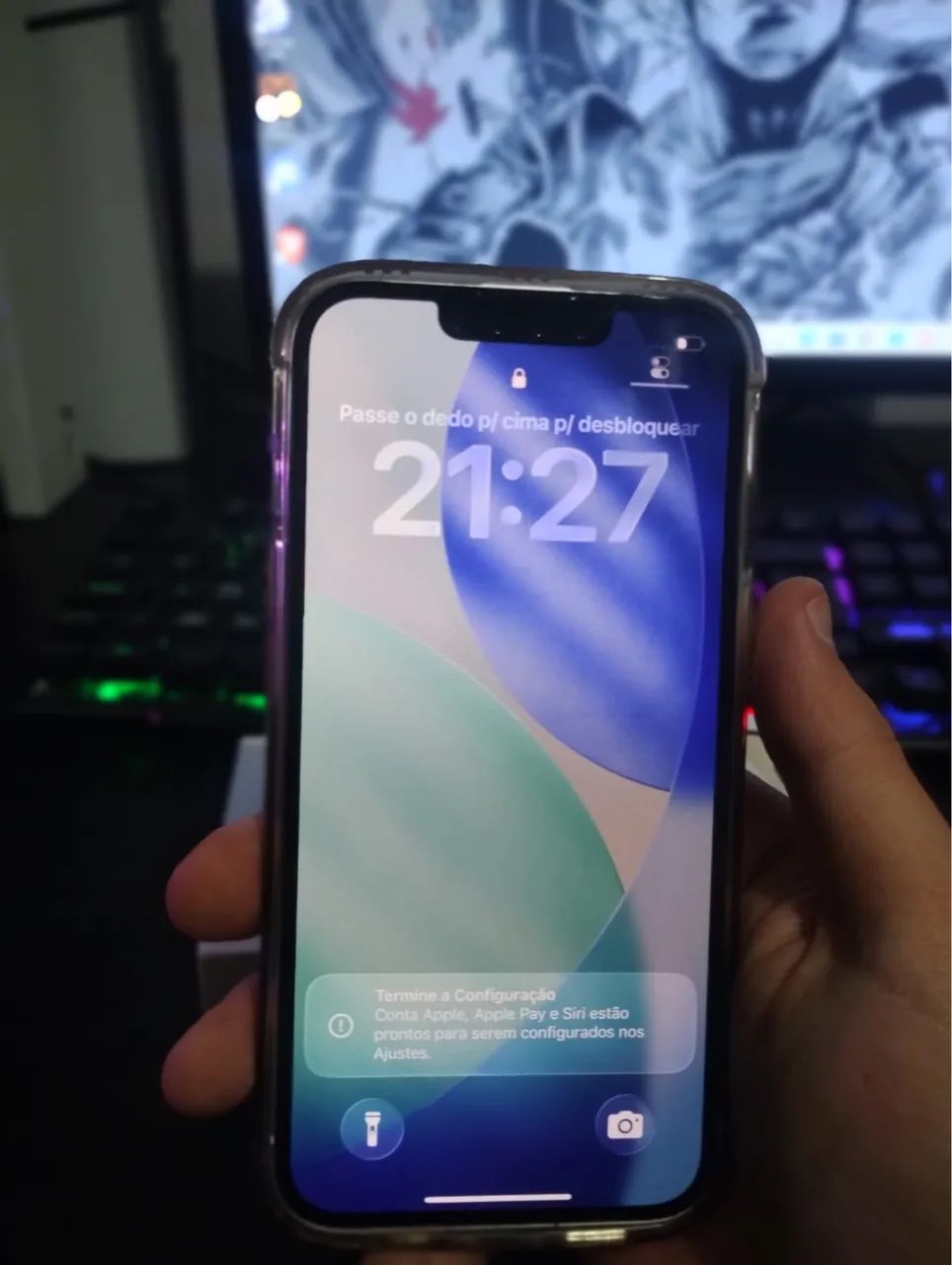 IPHONE 13 128GB COMPLETO + CAPINHA - Foto 5