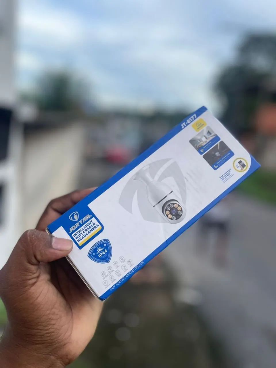 Câmera lâmpada wifi 360° - Foto 2