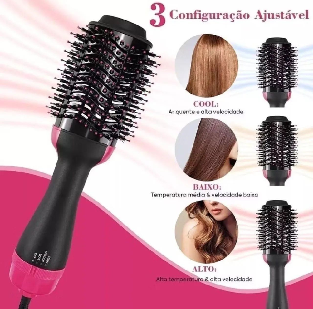 Escova Secadora e Modeladora - Foto 2