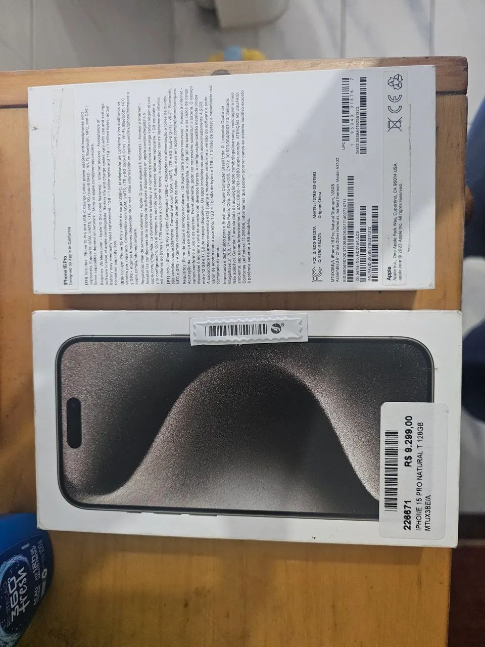 Vendo caixa VAZIA iphone 16 Pro - Foto 3