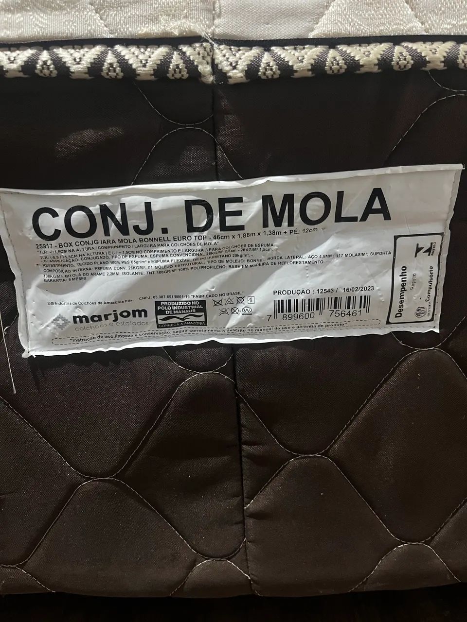 Cama Box Casal de Mola 