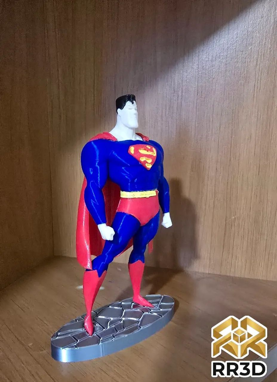 Supermam Anime miniatura 3D - Foto 3