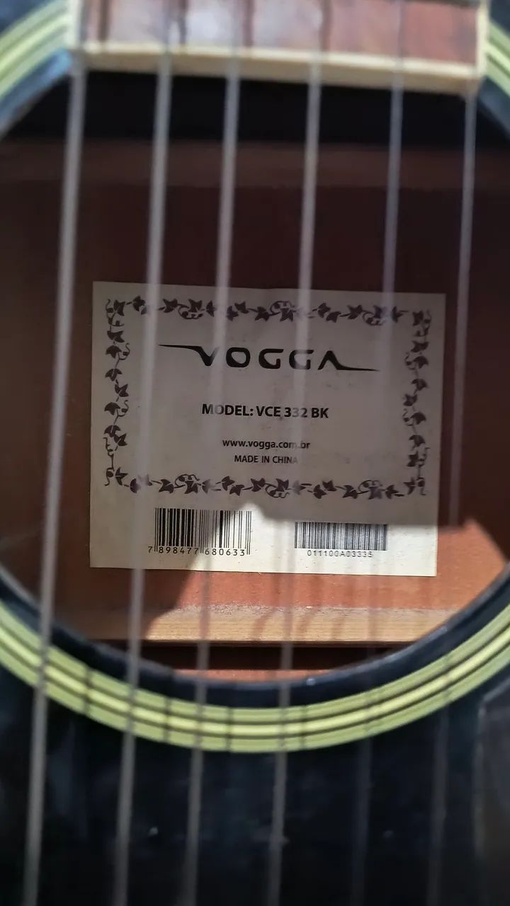 Violão Vogga elétrico - Foto 3