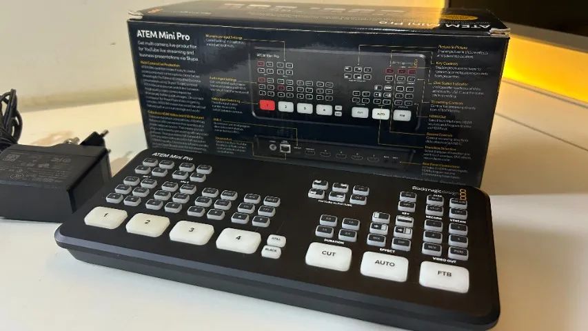 Blackmagic Design ATEM Mini Pro - Switcher HDMI - Excelente Estado - Foto 4