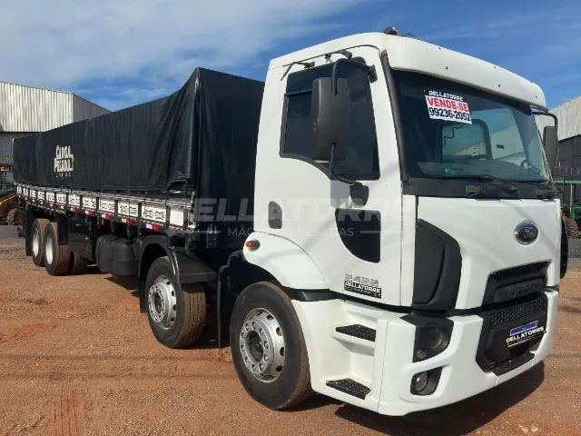 FORD CARGO 2422 2012 BITRUCK GRANELEIRO PNEUS NOVOS - Foto 2