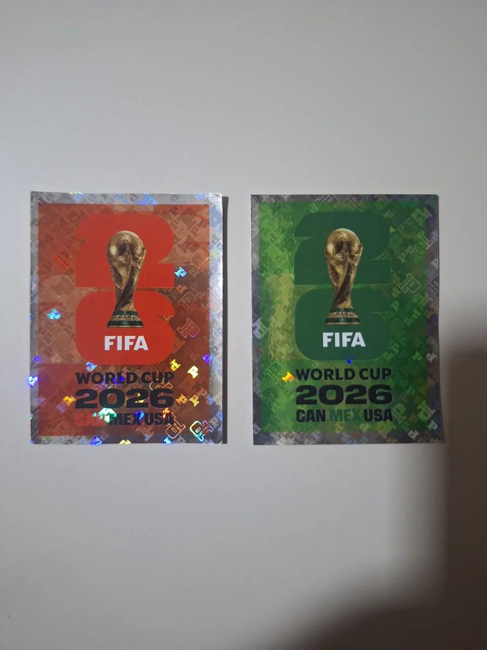 Figurinhas FW6 e FW7
