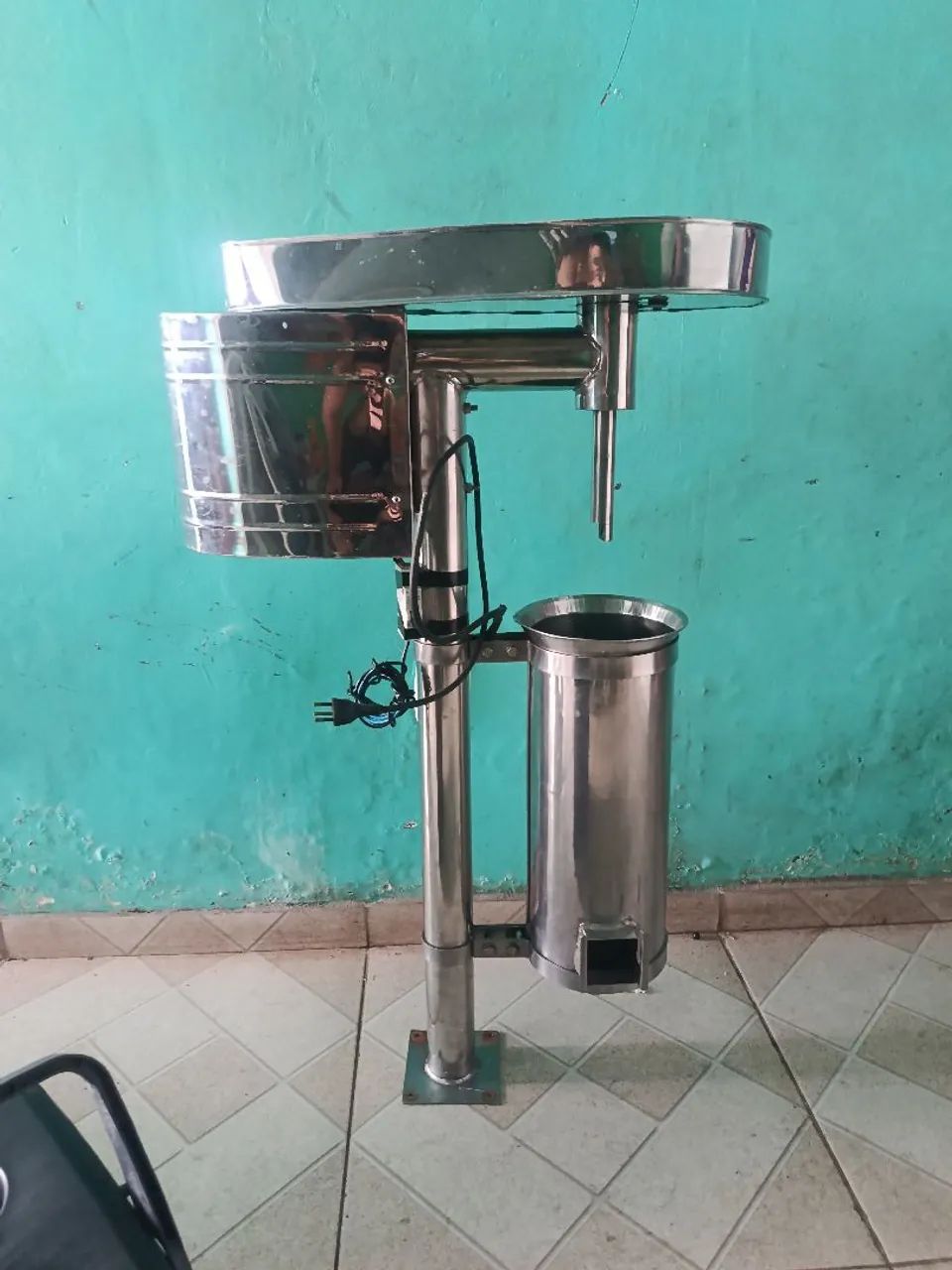 Máquina funcionando perfeitamente 