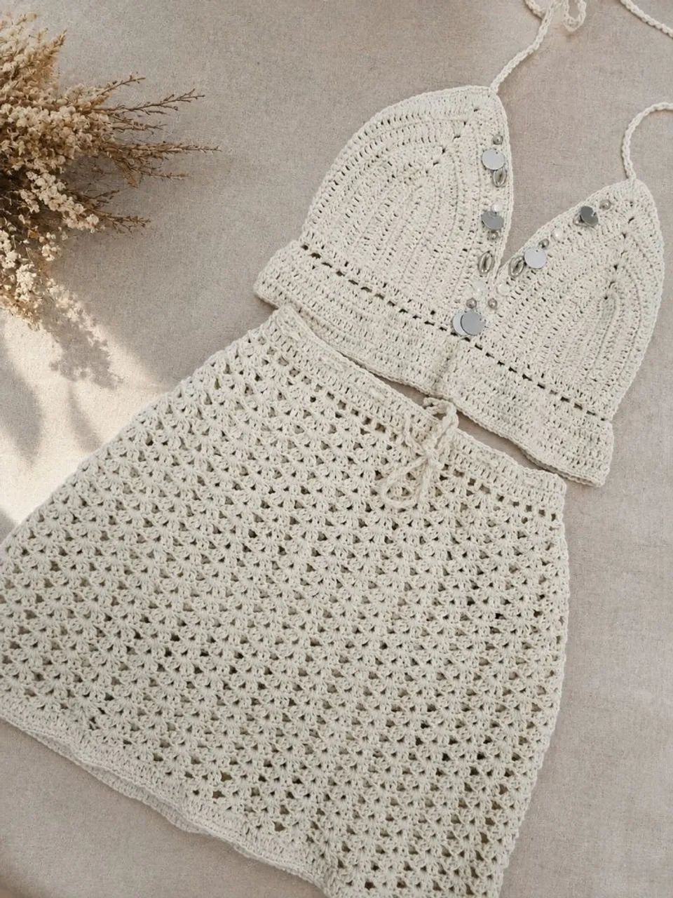 Conjunto crochê  - Foto 2