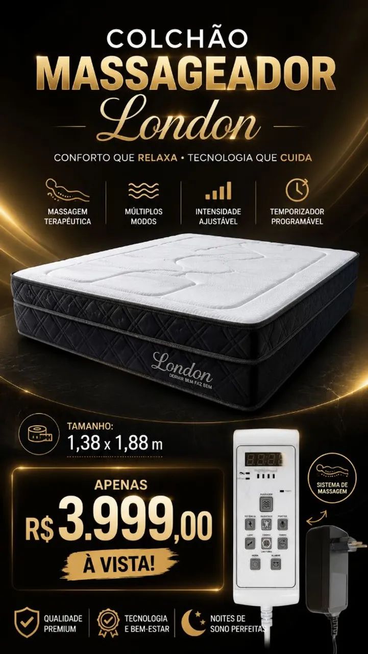 Colchão Massageador Superlife  - Foto 2