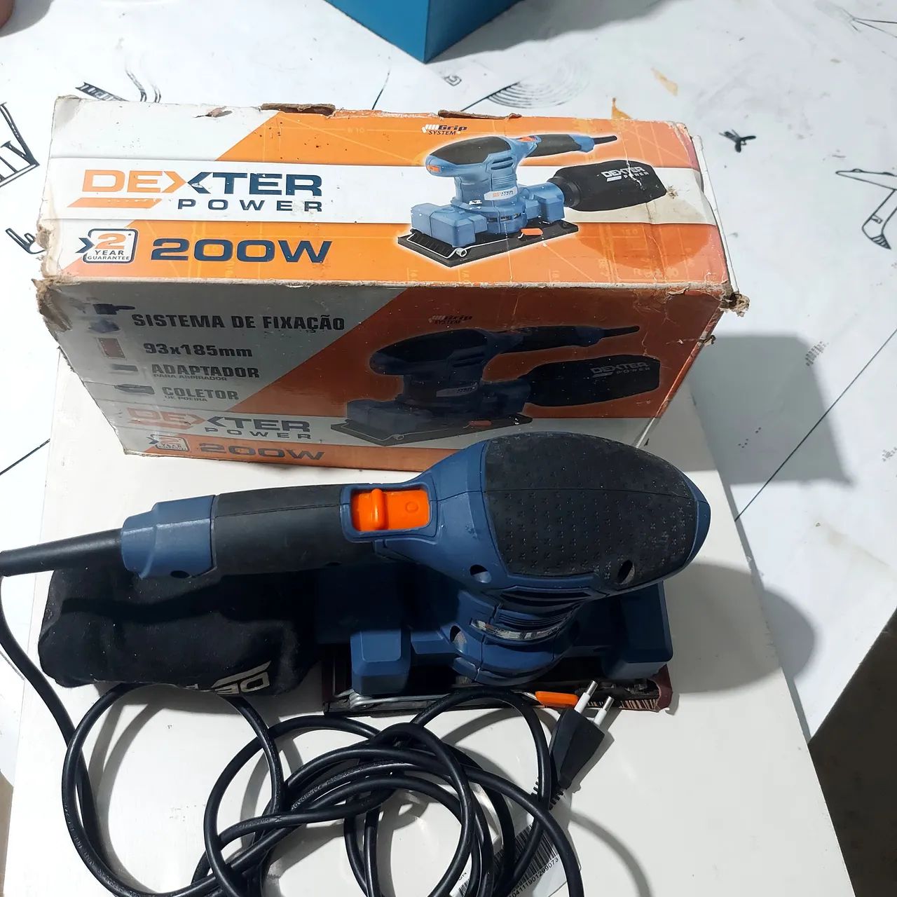 Lixadeira dexder power 200W - Foto 5