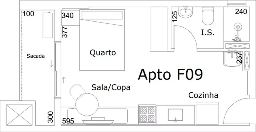 PLANTA 29m²