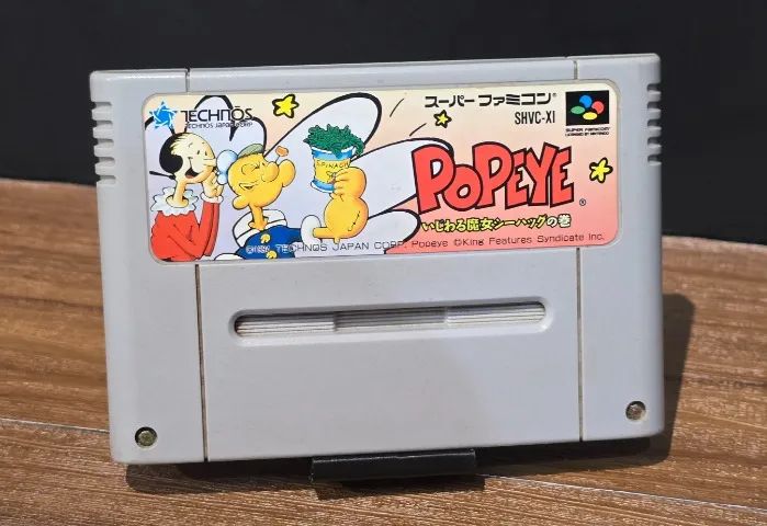 Jogo Popeye Super Famicom Original