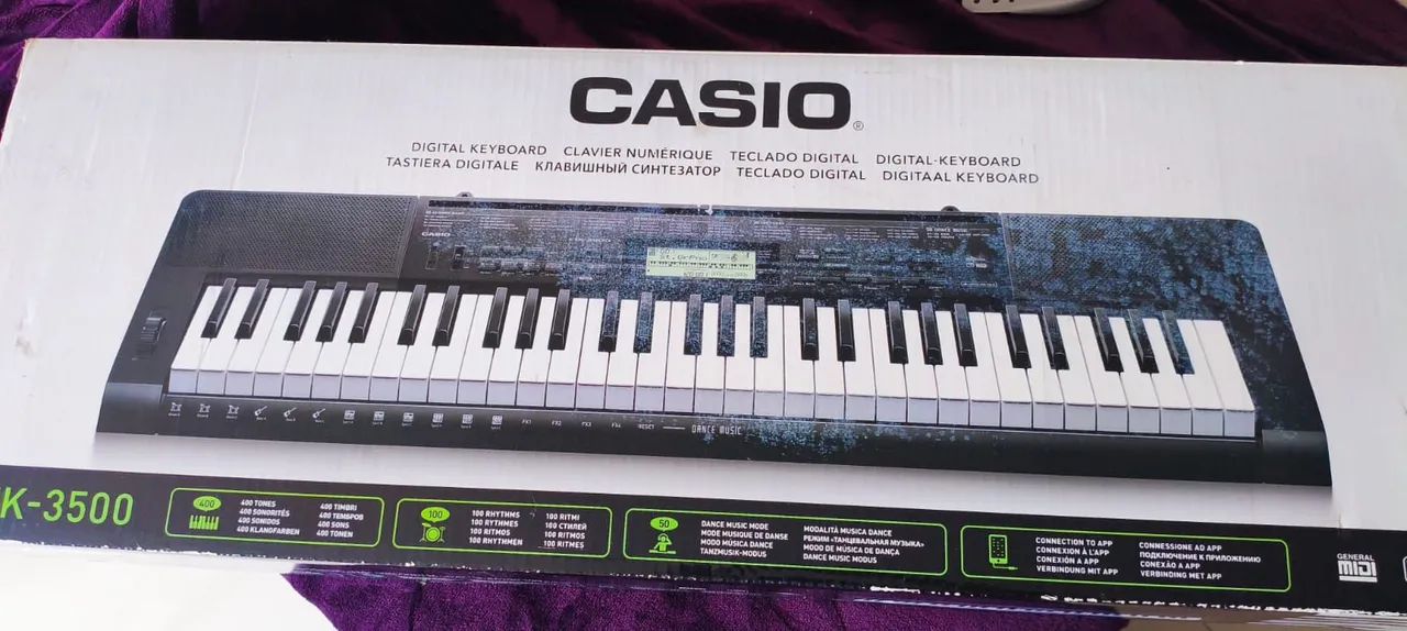 Teclado digital Casio CTK 3500 - Foto 2