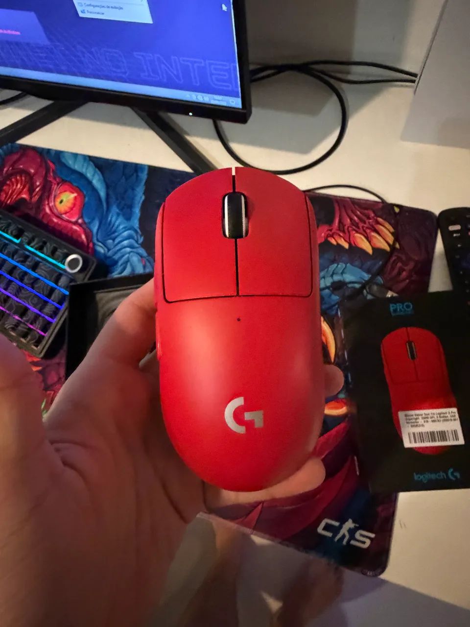 MOUSE GPRO SUPERLIGTH COMPLETO!  - Foto 2