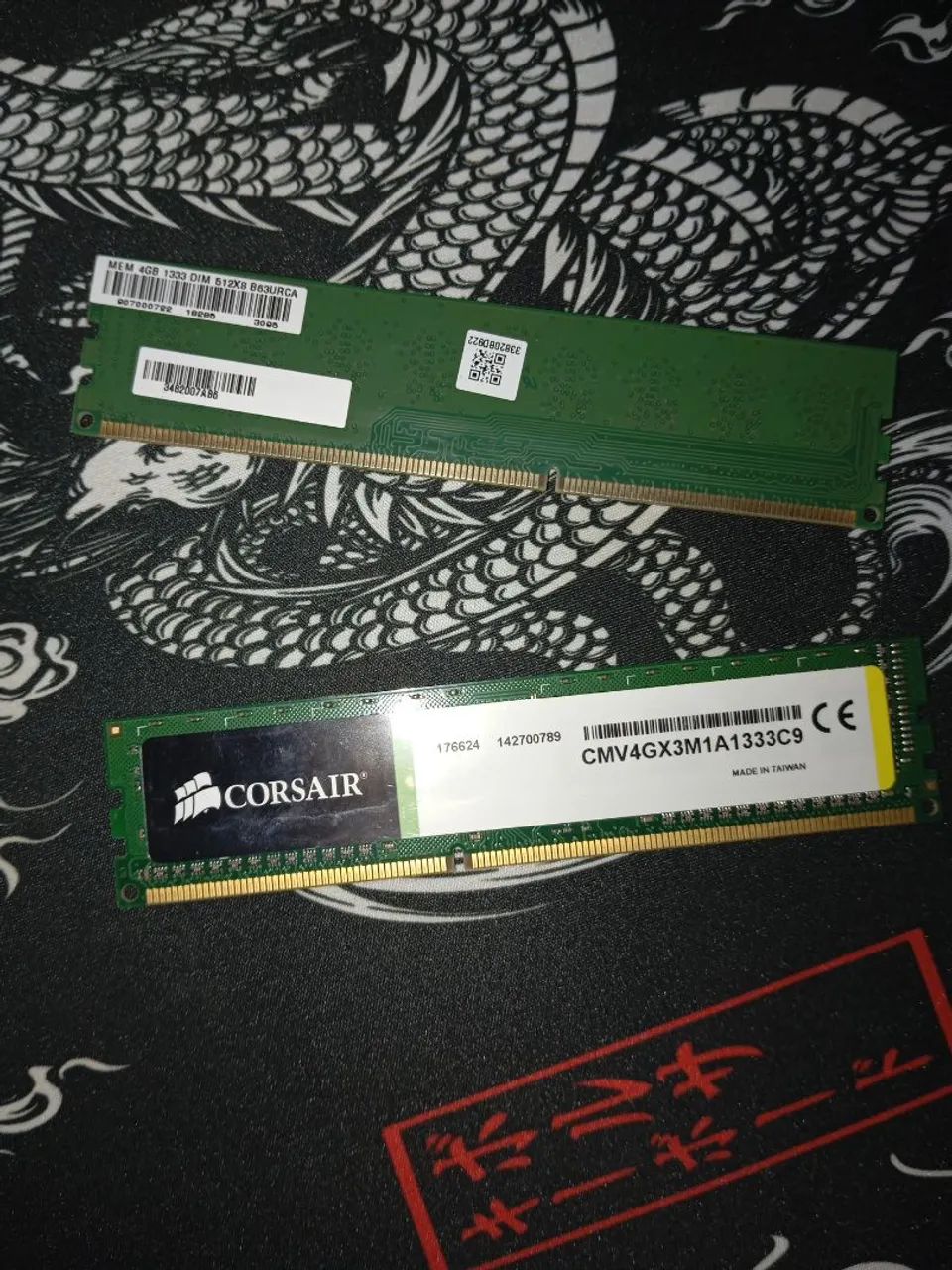 Dois pentes de 4gb DDR3 totalizando 8gb  - Foto 2