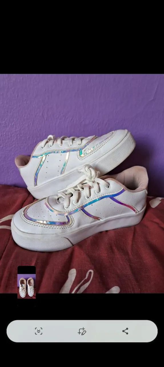 Tênis C&A Infantil  Branco  - Foto 2