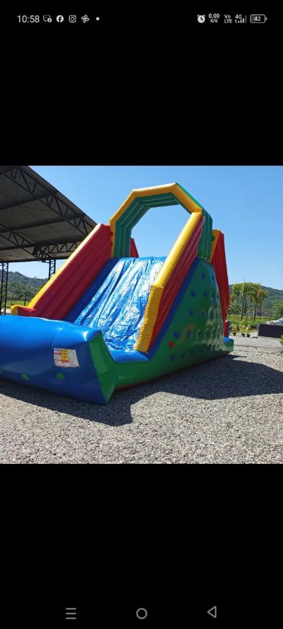 Vendo tobogã com escalada  - Foto 2