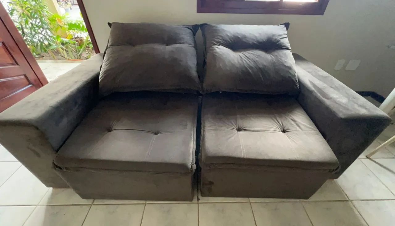 Sofá reclinavel e expansivo NOVO