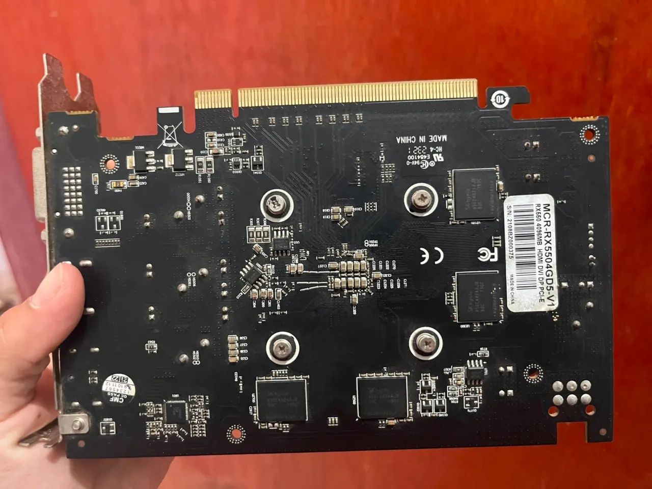 PLACA DE VÍDEO RX550 4GB - Foto 2