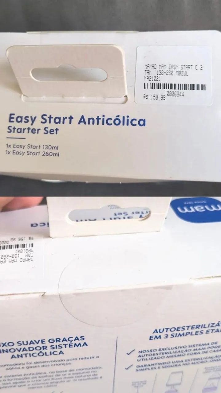 Kit Mamadeira Mam Easy Start Anticólica  - Foto 2