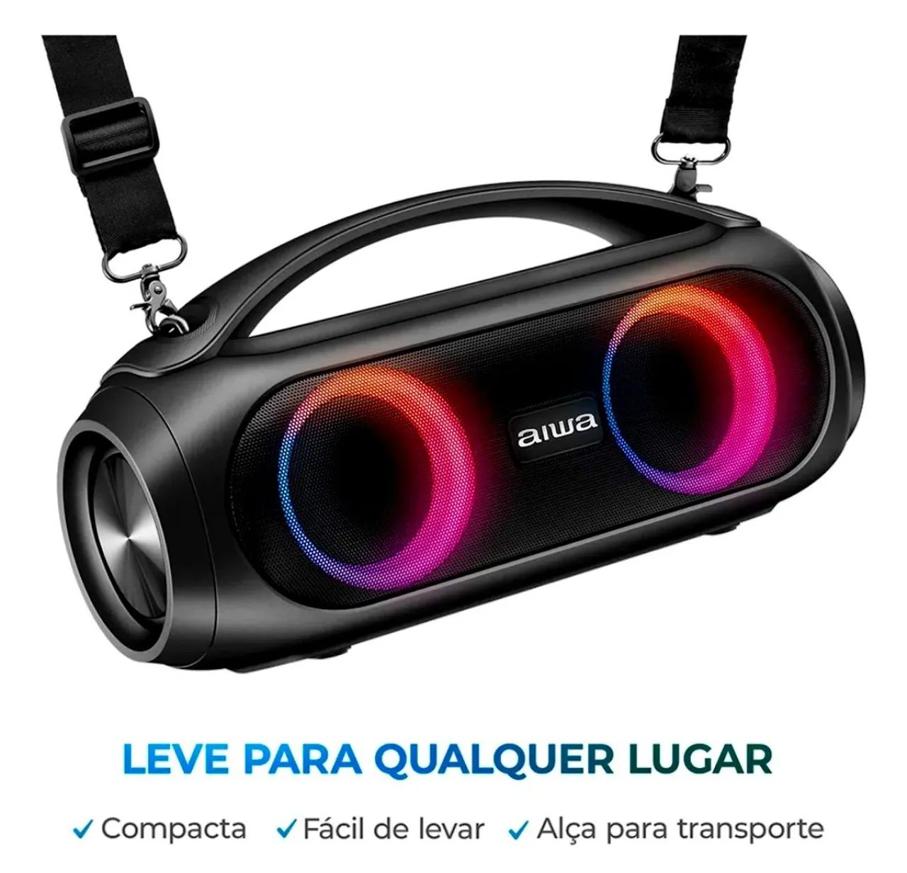 Caixa de Som Boombox - Lacrada! - Foto 2