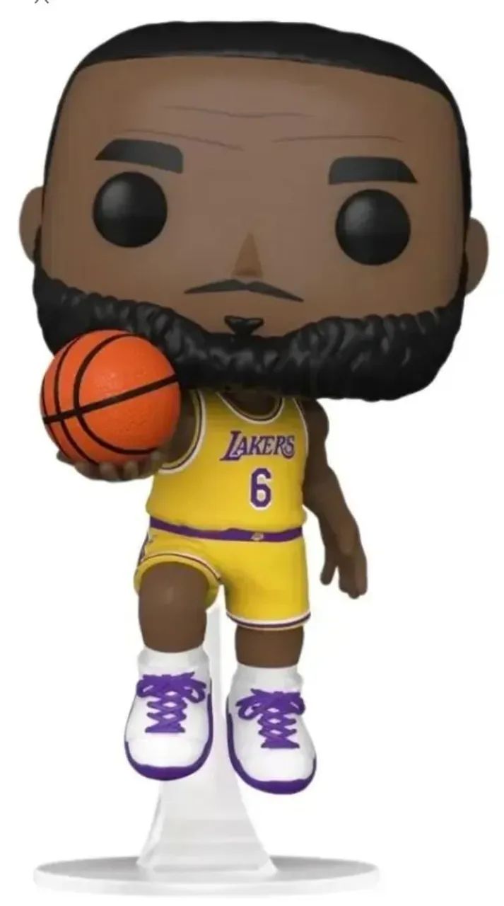 FUNKO POP LeBron James #152 NBA + Acrílico - Foto 2