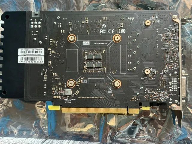 Placa de video GTX 1650 4gb Zerada - Foto 4