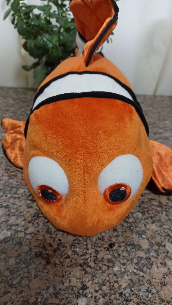 Pelúcia Nemo original Disney 24x43 cm