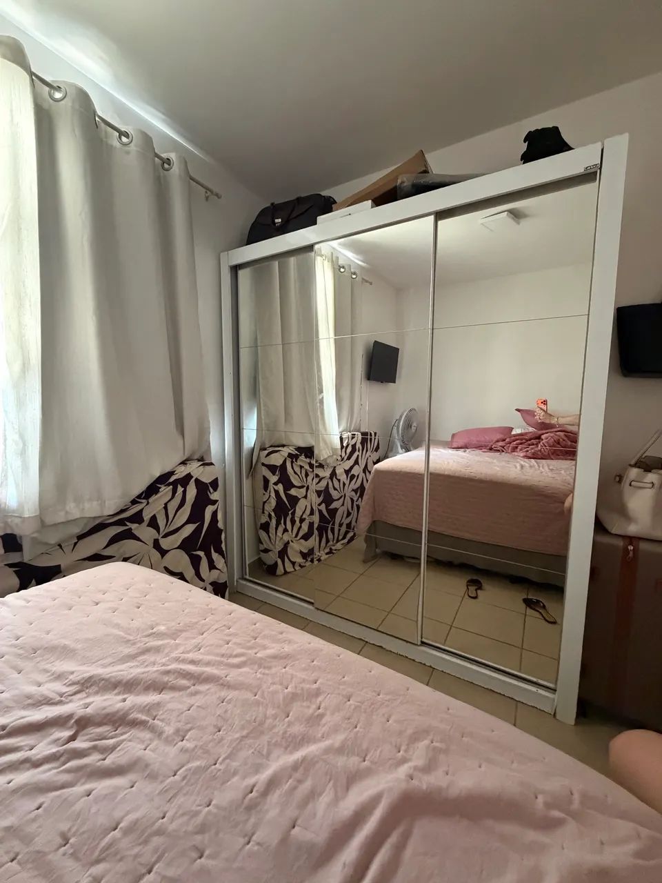 Guarda roupa casal branco - Foto 2