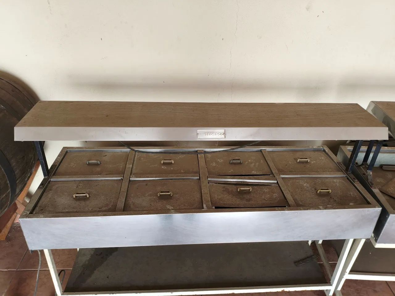 2 balcões para buffet self-service térmico (banho-maria)  - Foto 2