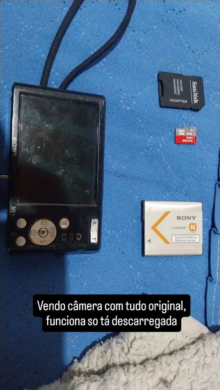 Câmera sony 