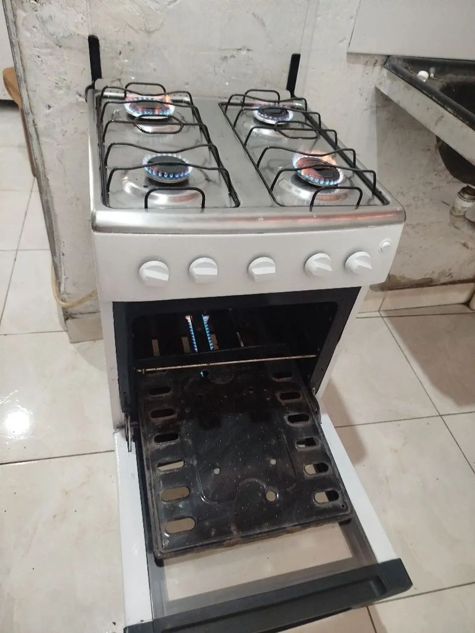fogão usado ele e manual  - Foto 2
