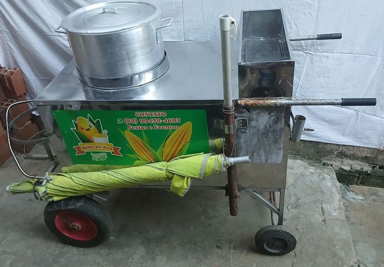 Carrinho de milho e etc...