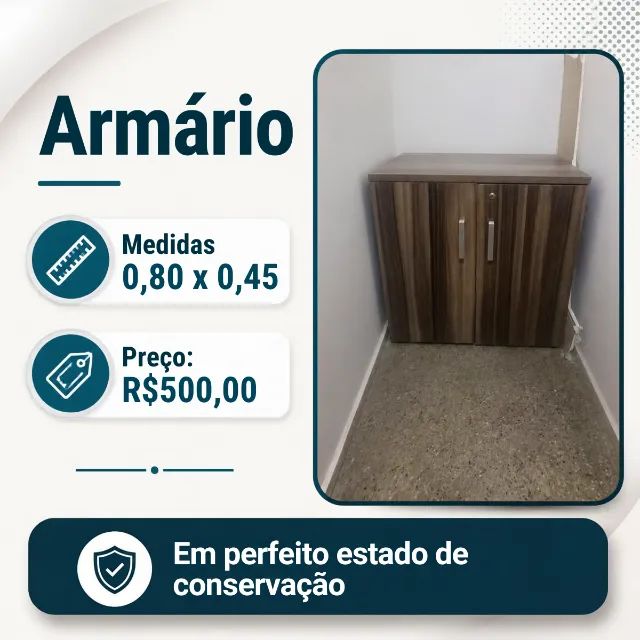 Móveis de Escritório em perfeito estado de conservação - Foto 3