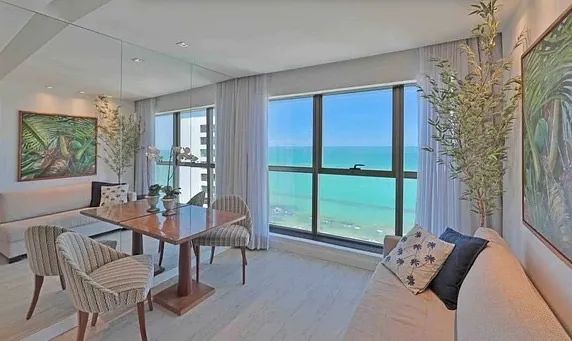 Flat beira mar com vista incrível em Boa Viagem - Foto 3