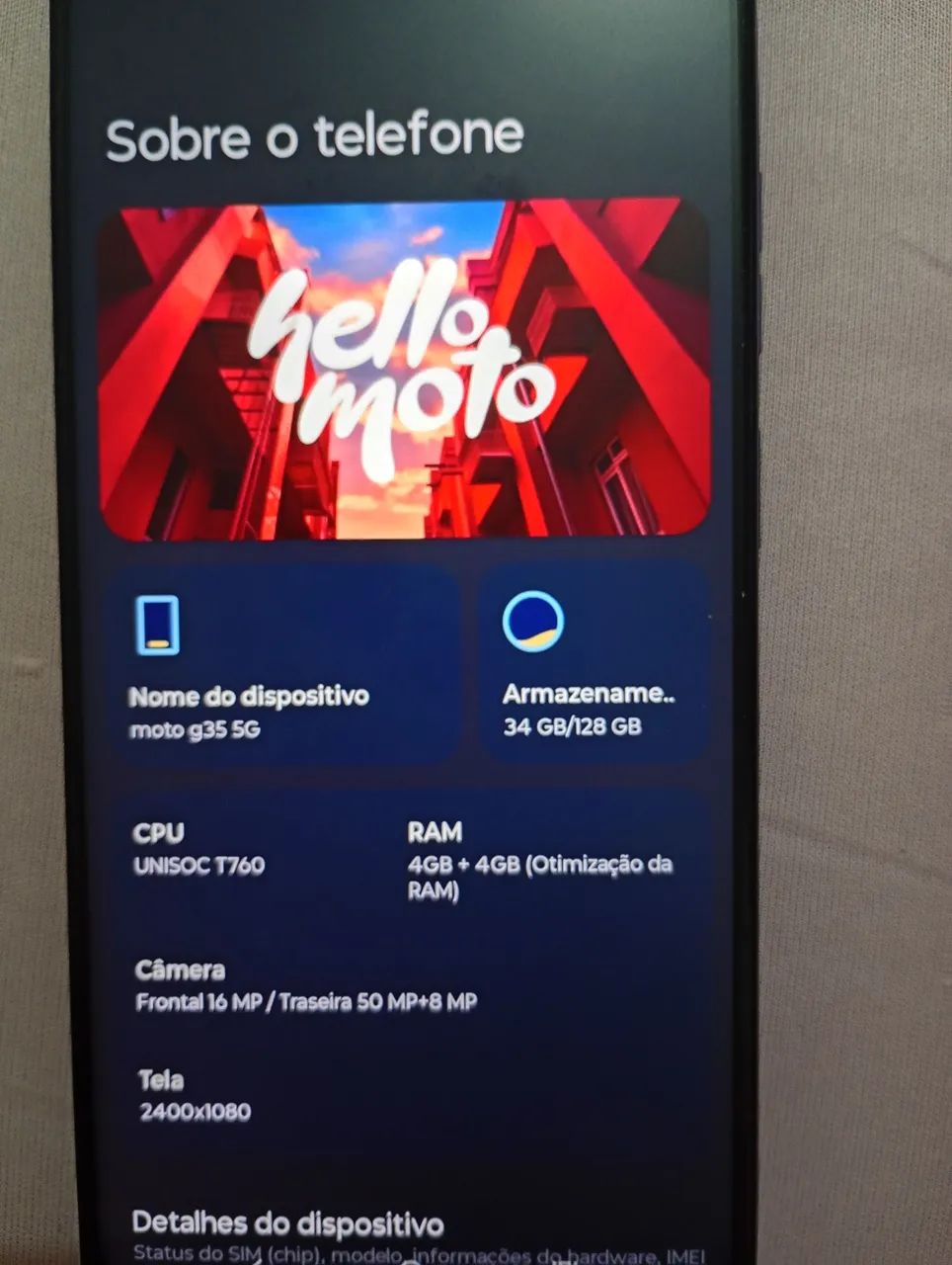 Motorola G35 zero - Foto 2