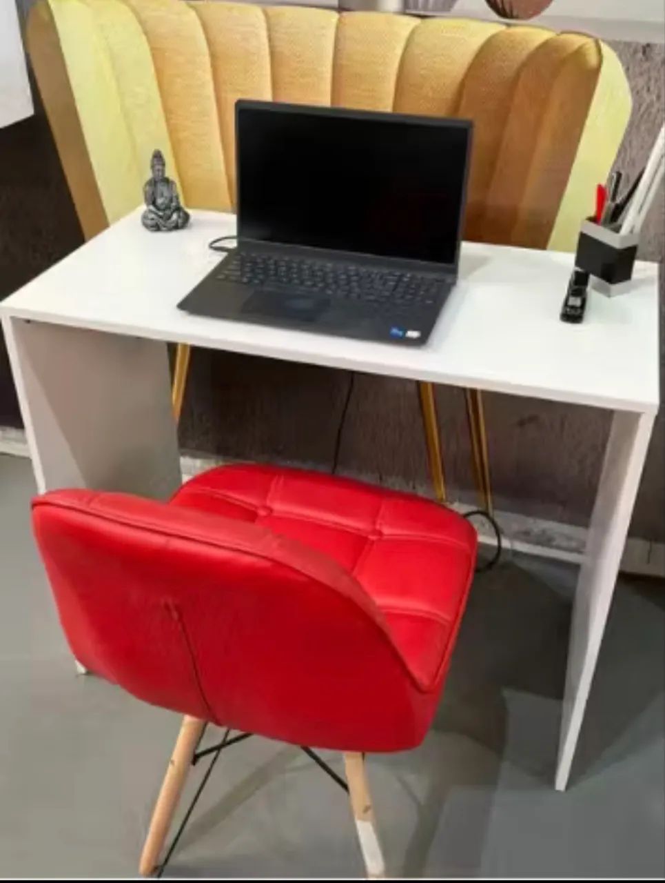 ? Escrivaninha / Mesinha Home Office 100% MDF - Compacta e Impecável!
