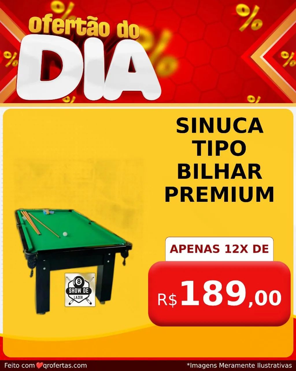 Sinuca Tipo Bilhar Premium Preta  - Foto 2