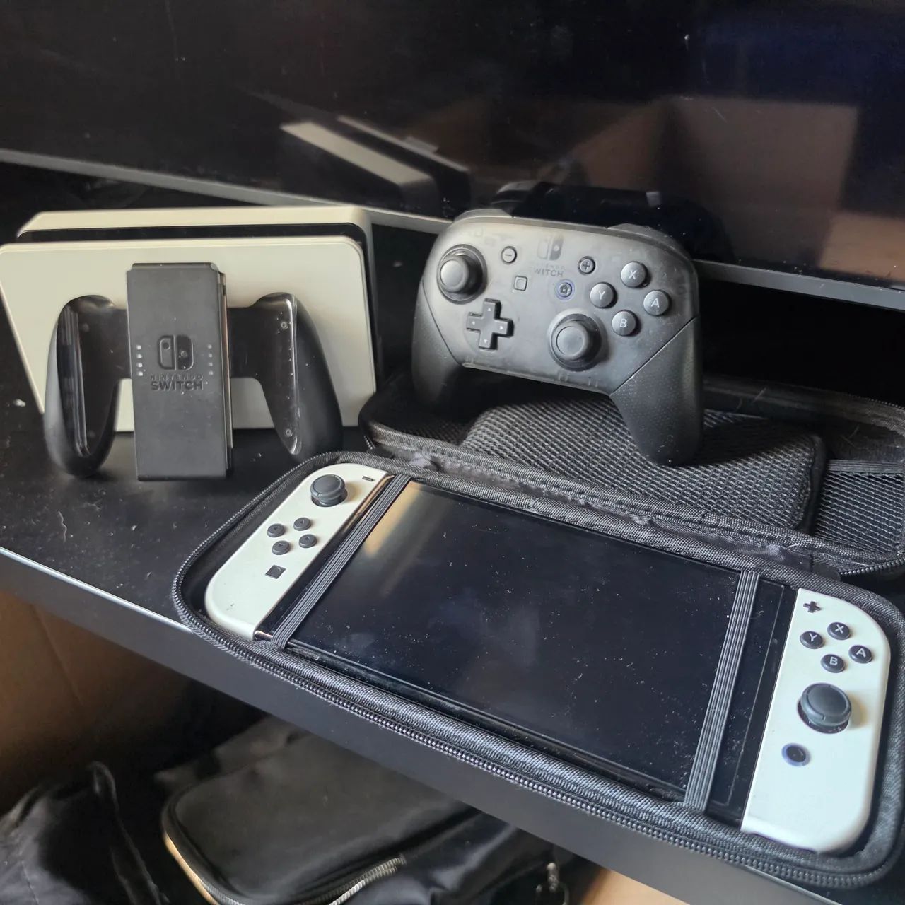 Nitendo switch oled (pouco usado) - Foto 3