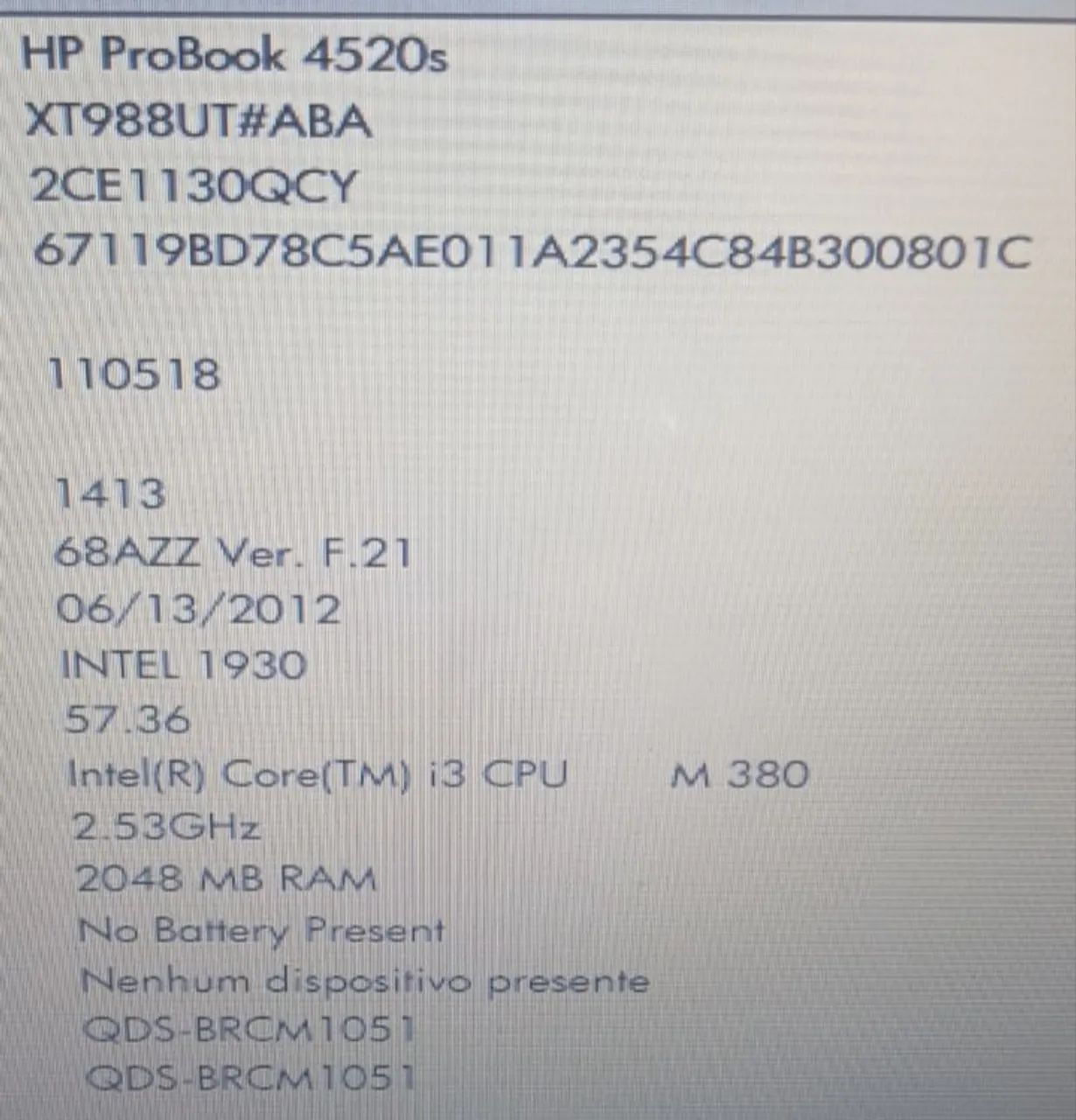 PROBOOK HP 4520s - leia todo anúncio  - Foto 5