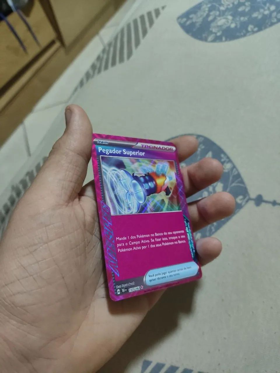 Carta pokémon Pegador Superior  - Foto 4