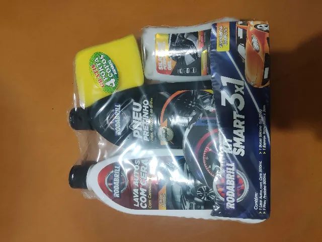Kit Limpeza Automotiva