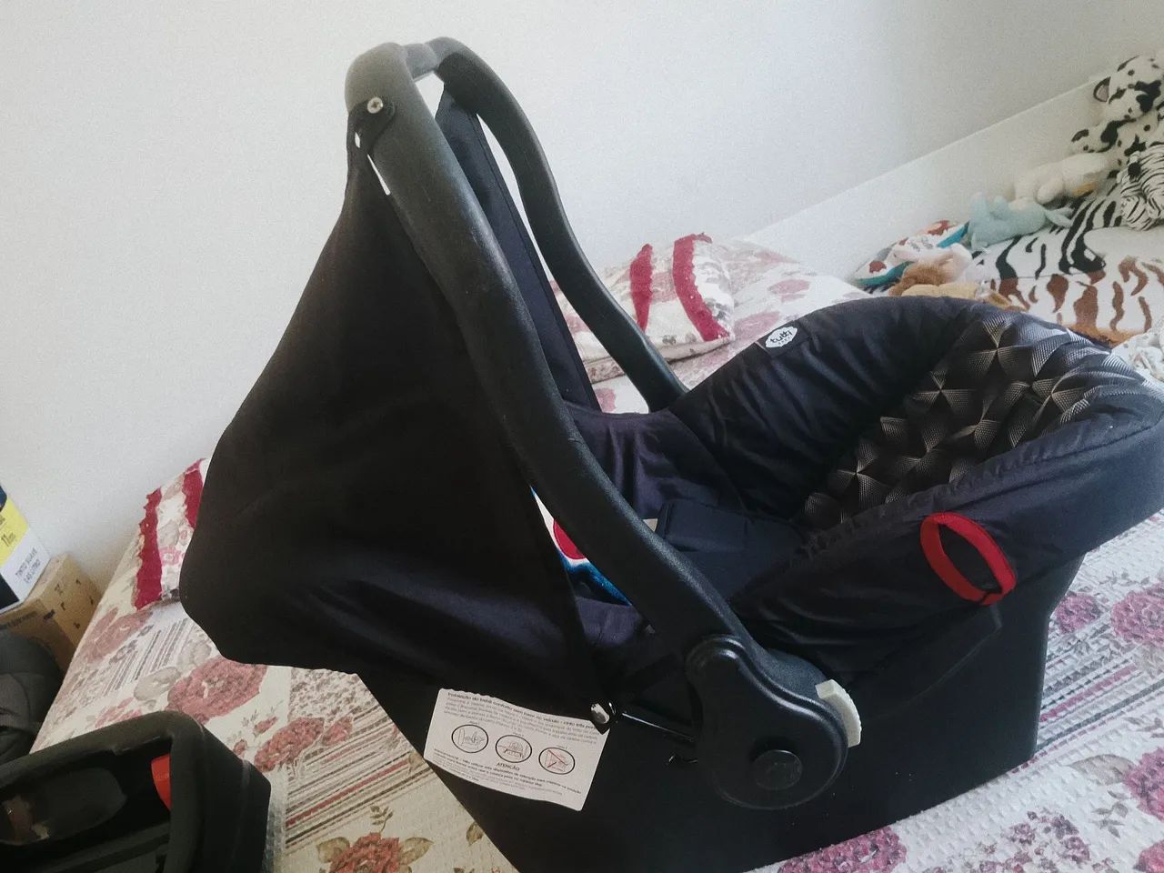 Kit, bebê conforto completo e almofada de amamentação  - Foto 3