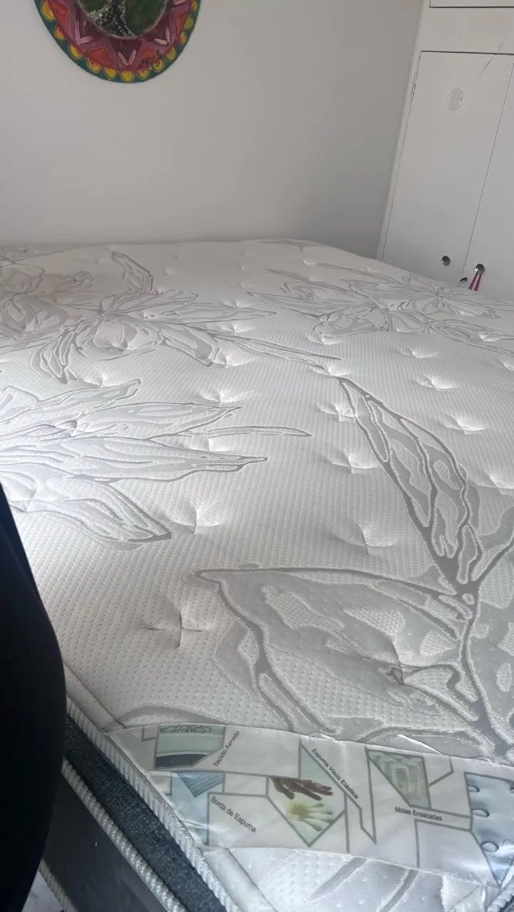 Cama box colchão  king size  - Foto 3