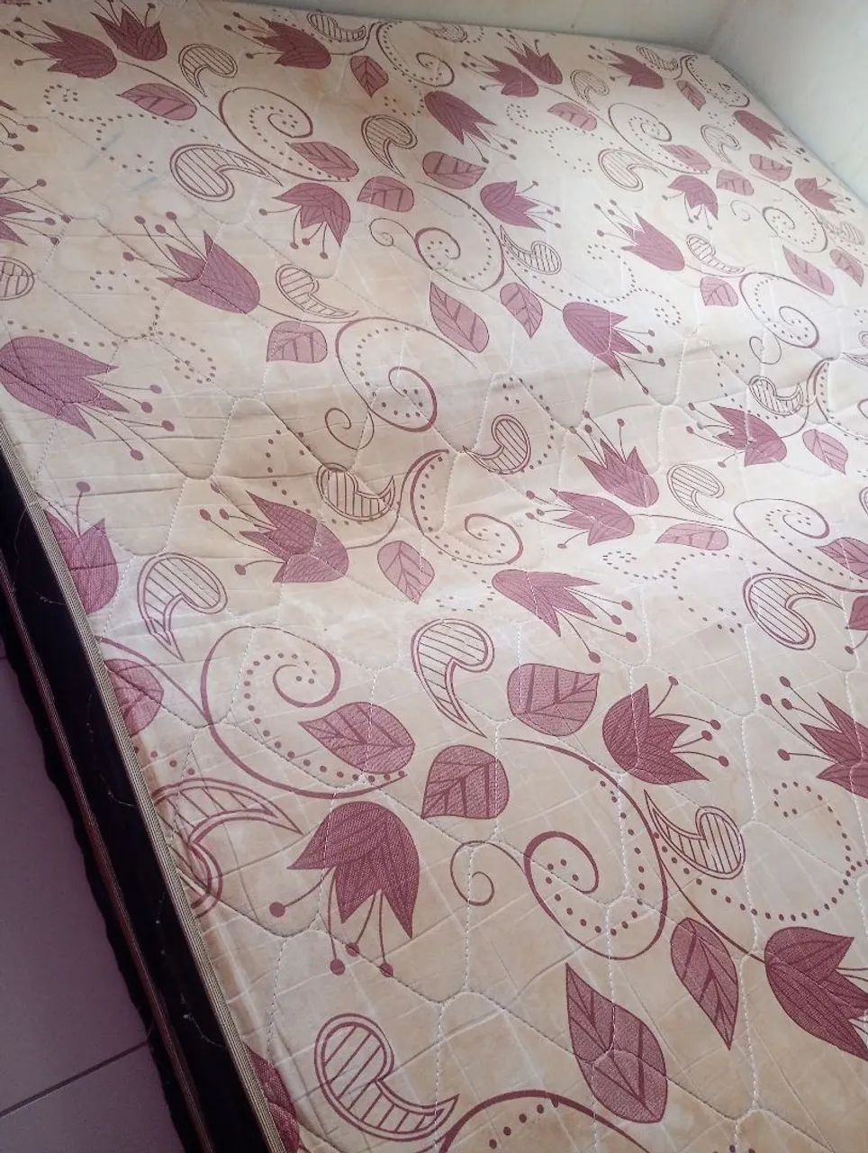 Base cama box, precisa ajeitar 60$ - Foto 4