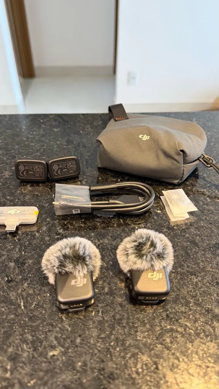 MICROFONE SEM FIO DJI MIC 2 