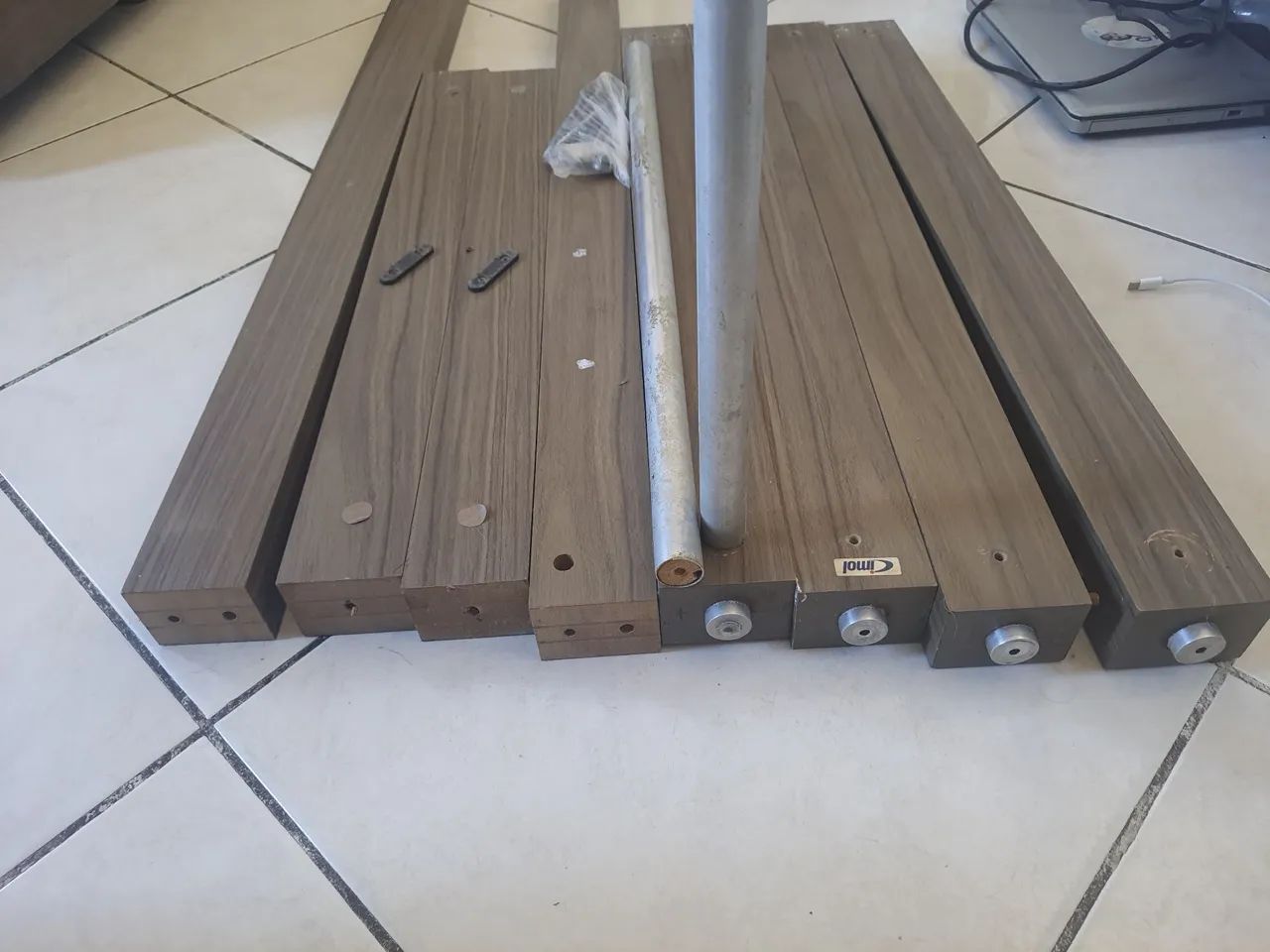 Mesa de vidro 120x80 - Foto 5